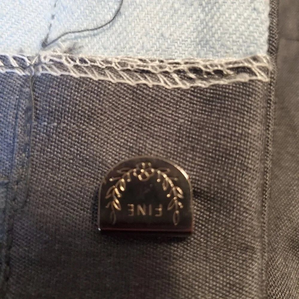 Men's Gray Riding Pants - Picture 13 of 14